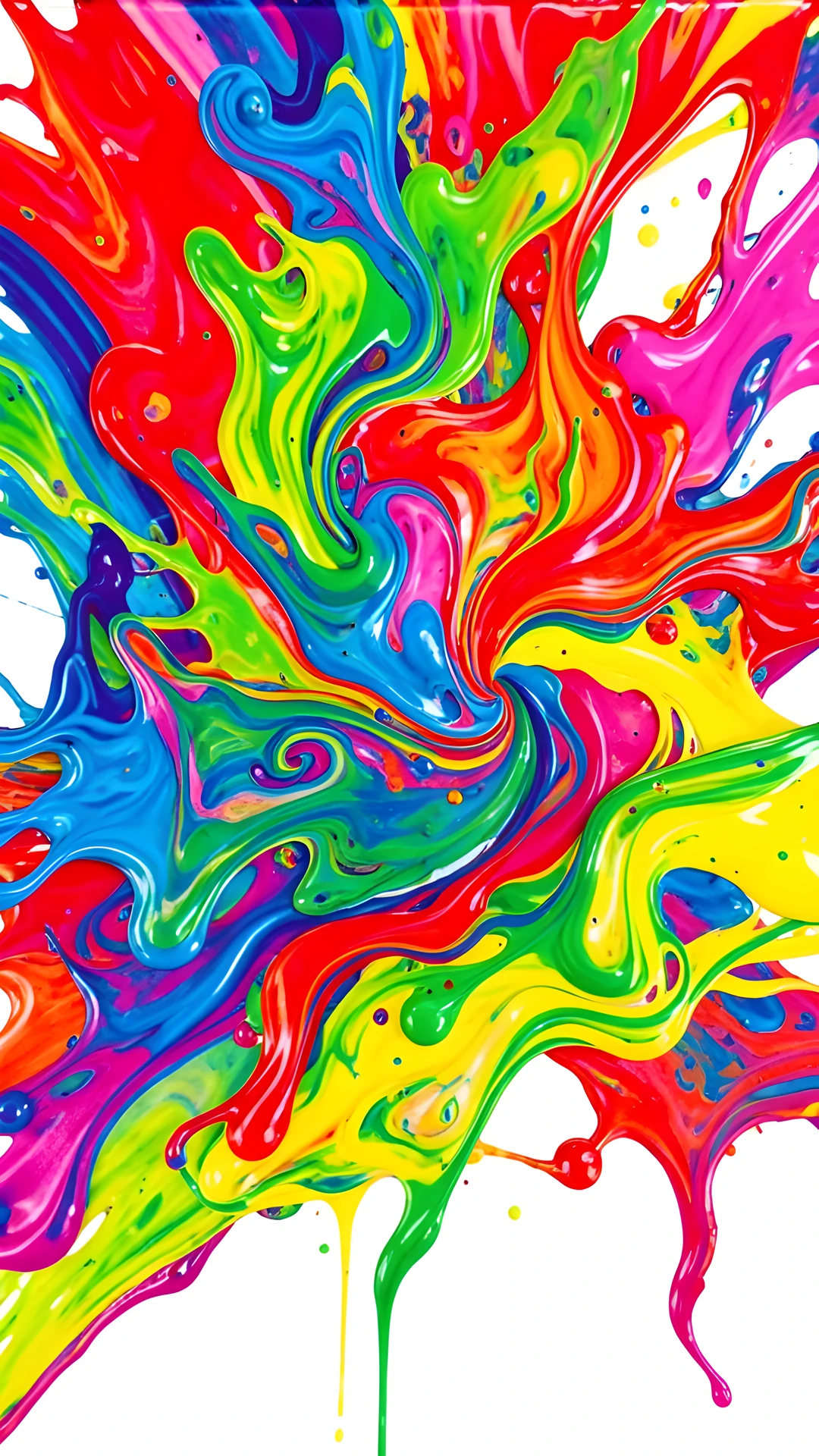 Vibrant Art Splash