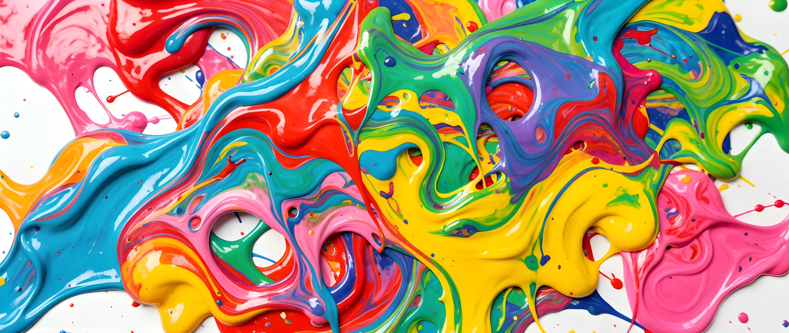 Vibrant Liquid Art