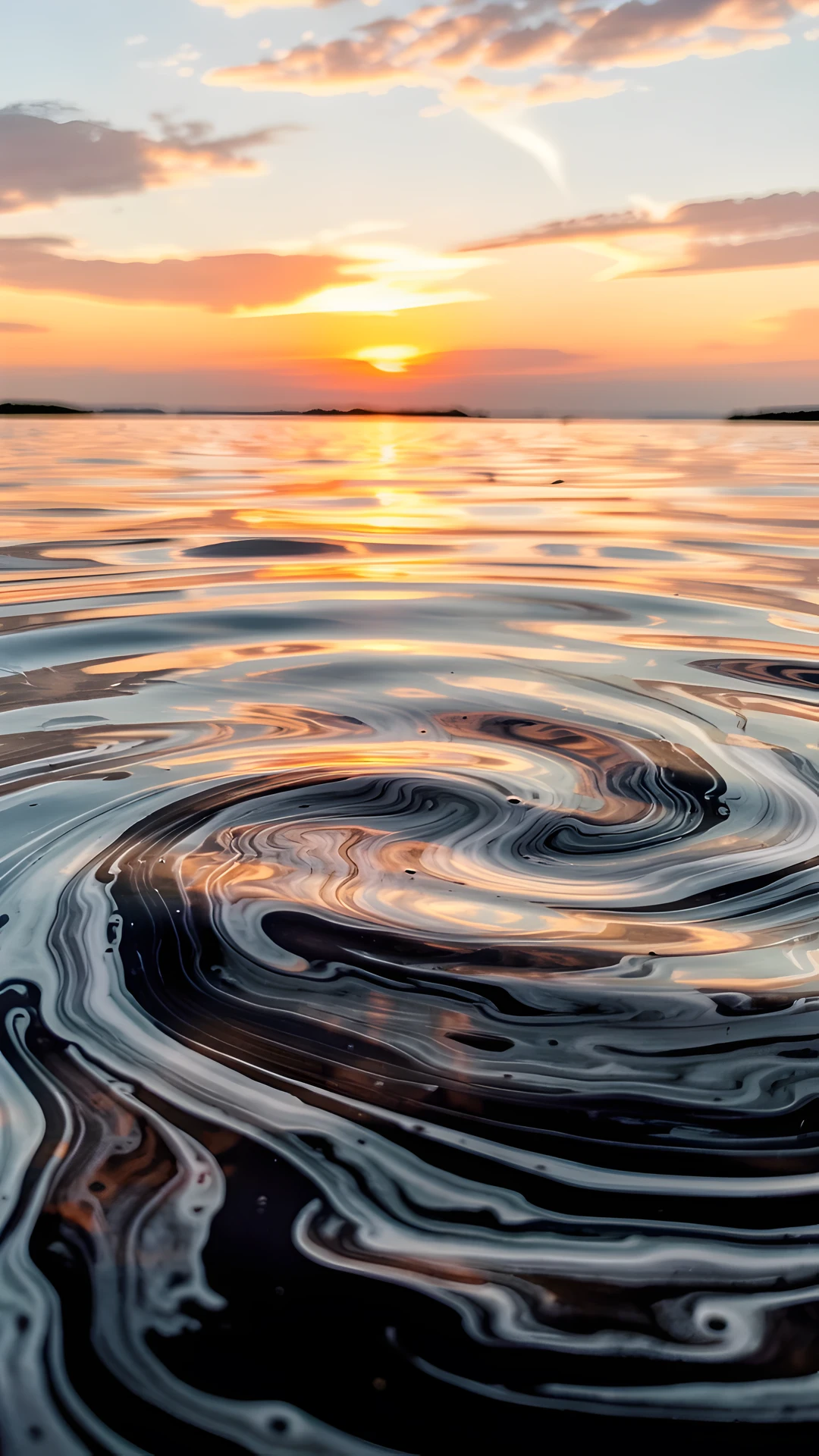 Ink Water Swirl