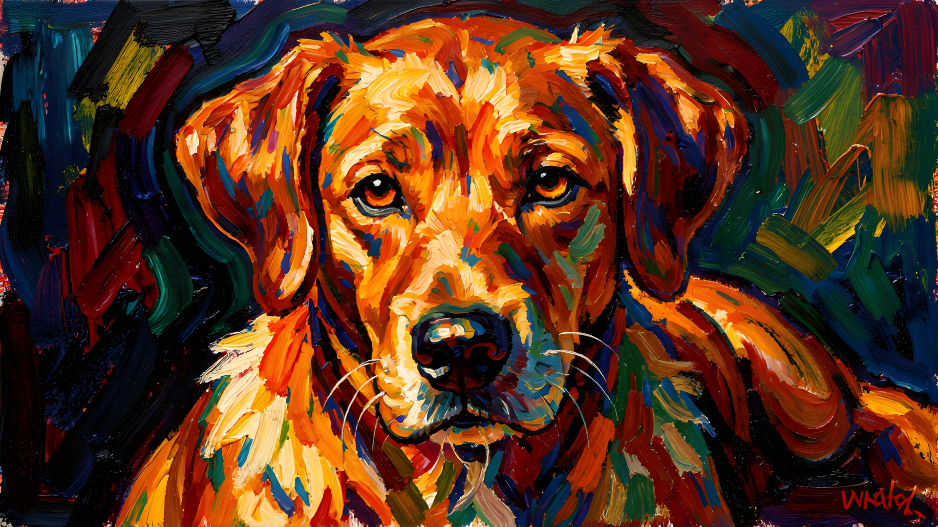 Impressionist Dog Studio