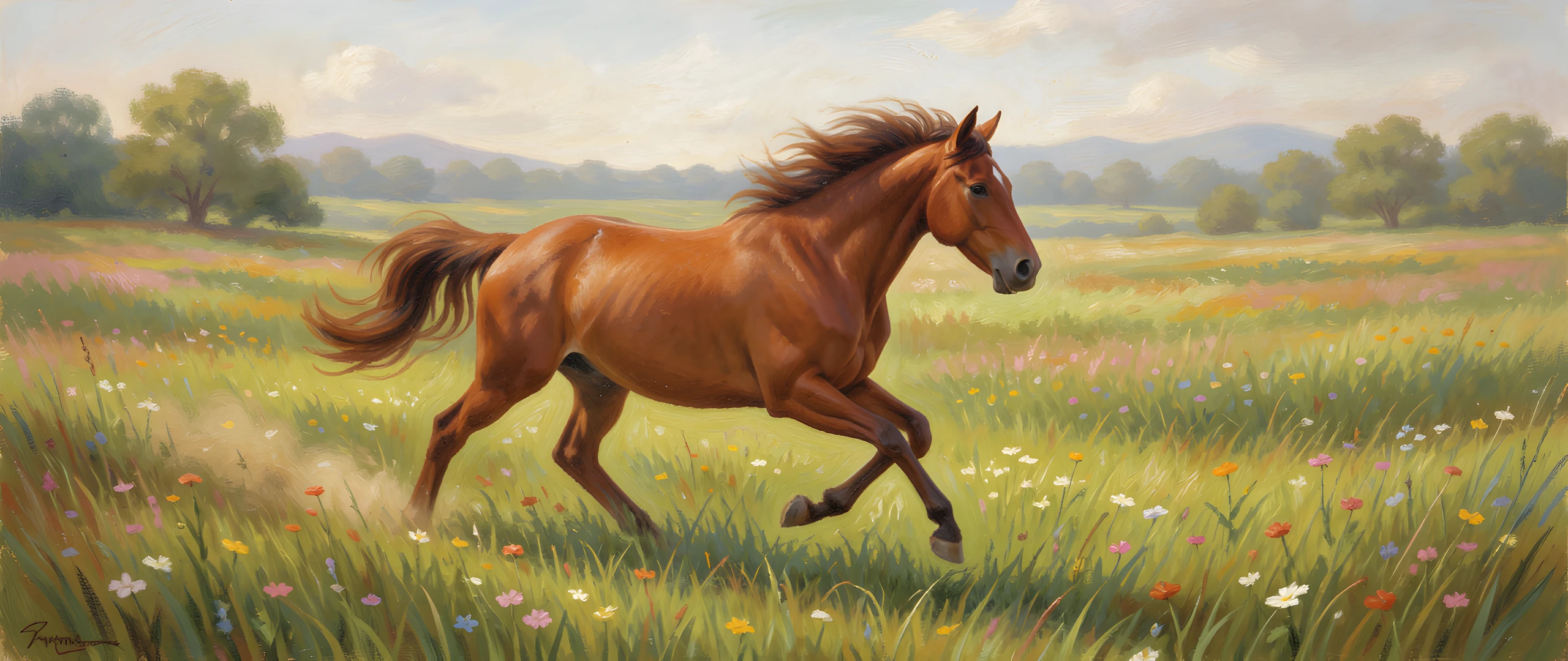 Elegant Western Landscape