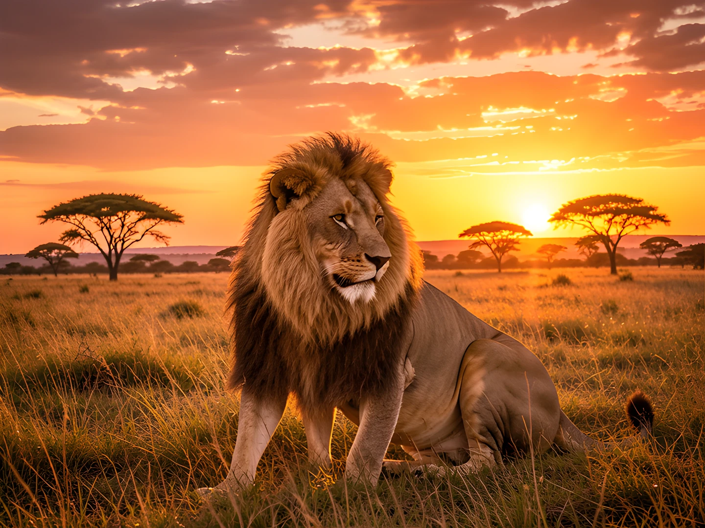 Golden Lion Savannah
