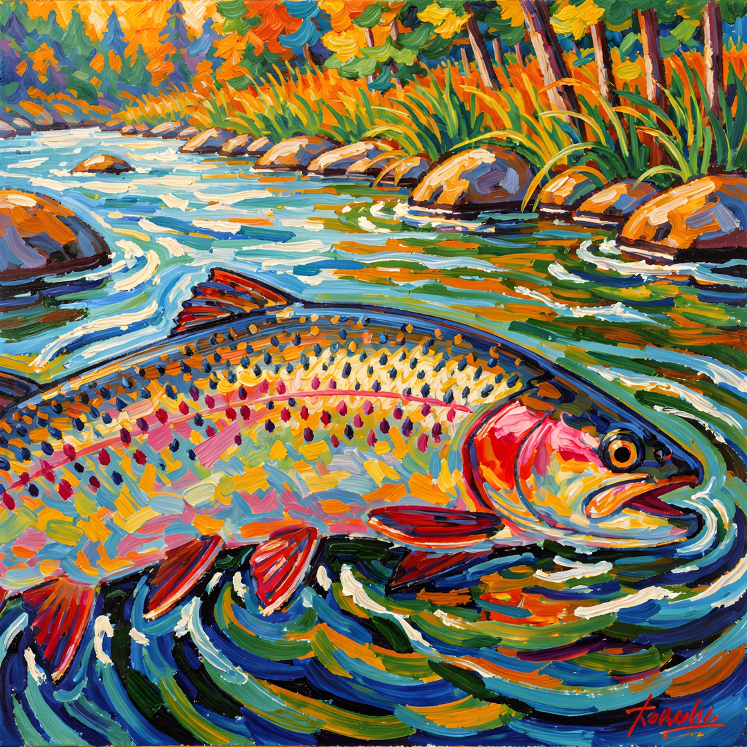 River Sunset Tapestry