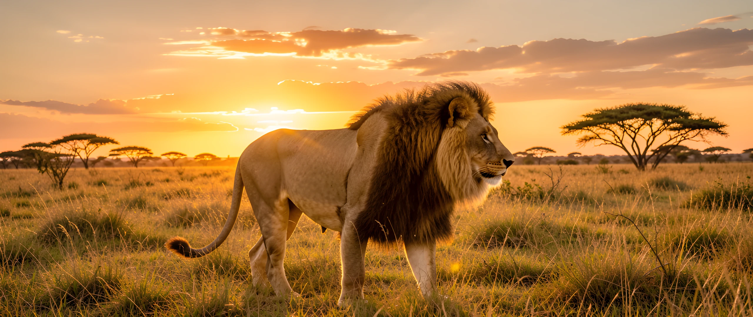 African Sunset Land
