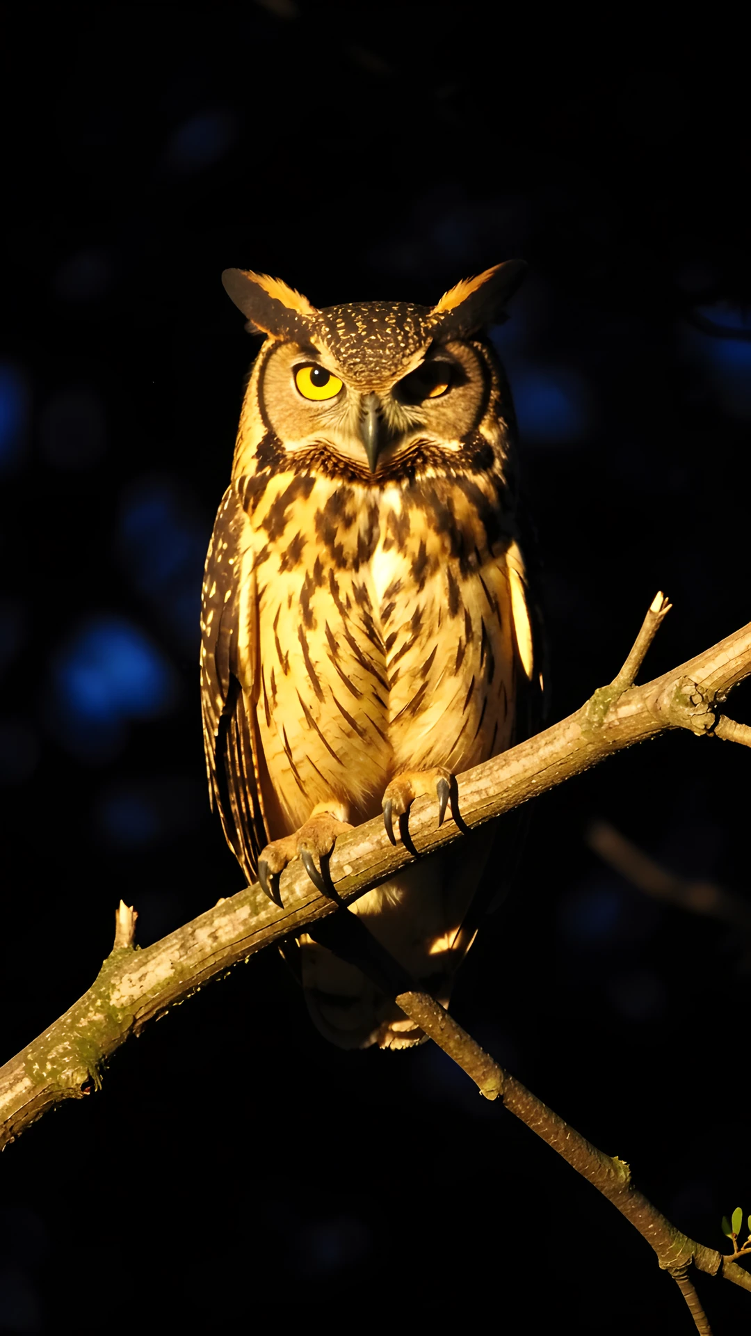 Bird On Branch