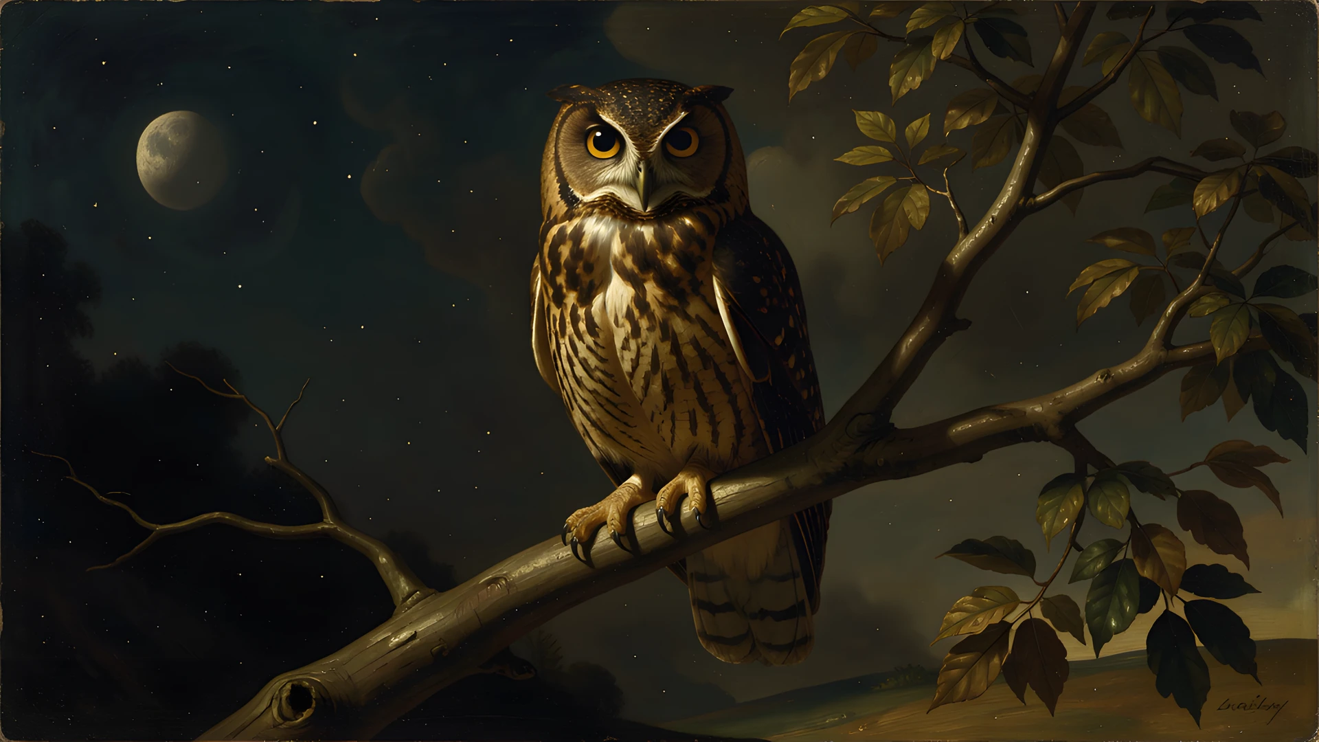Vermeers Night Scene