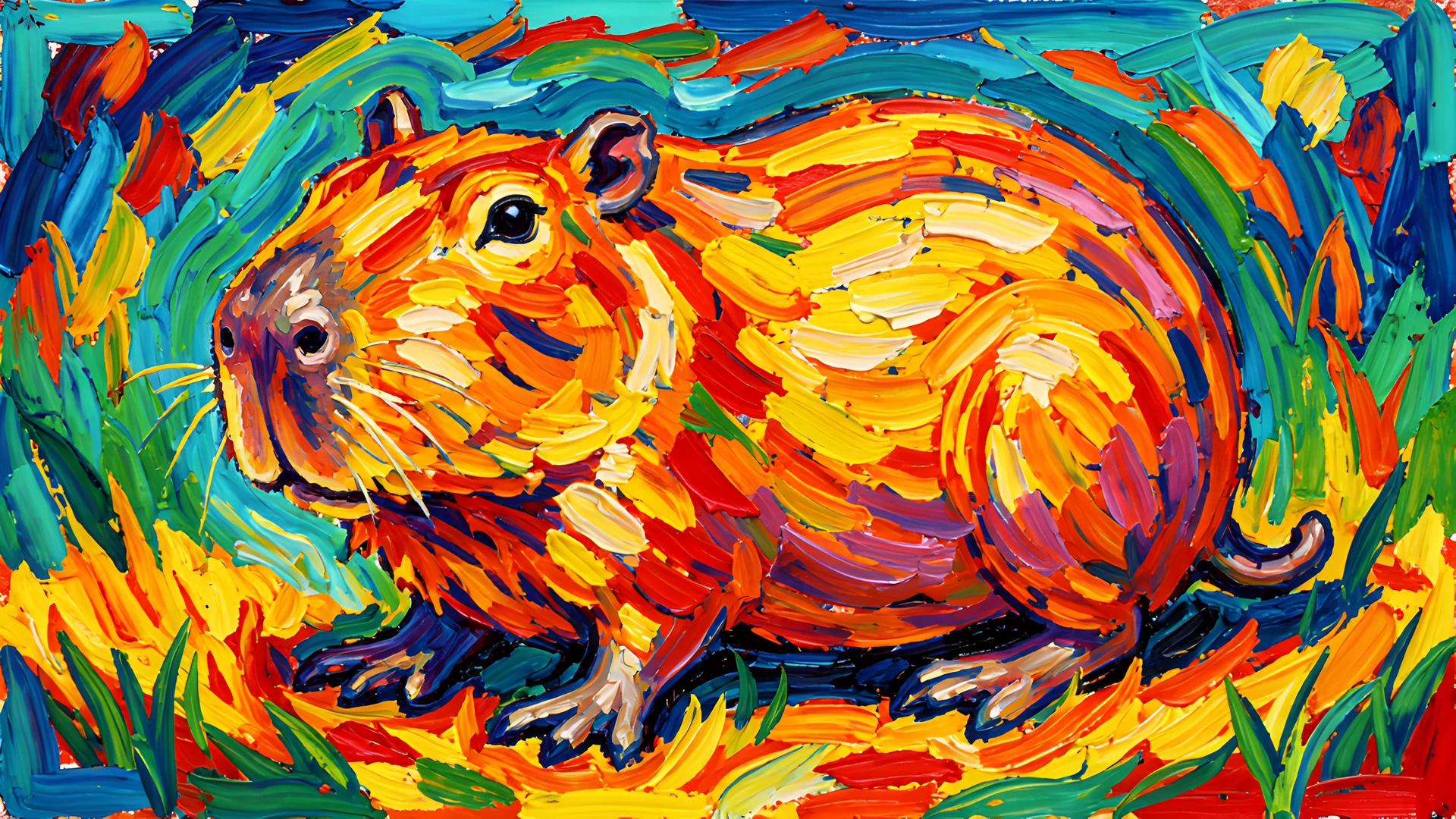 Impressionist Brushstrokes