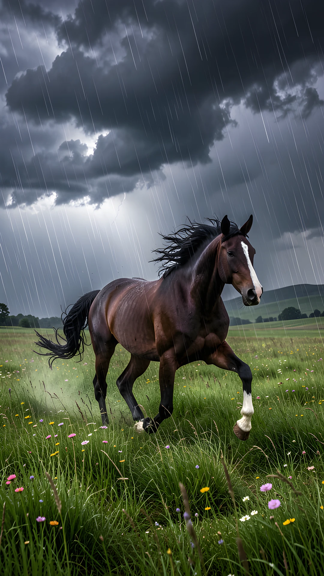 Forest Stormy Thunder
