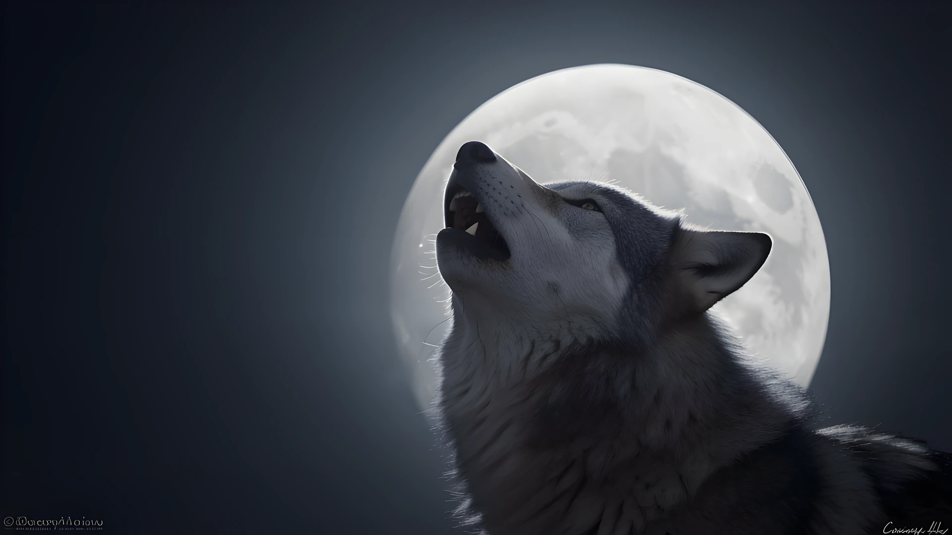Moonlit Wolf Pack