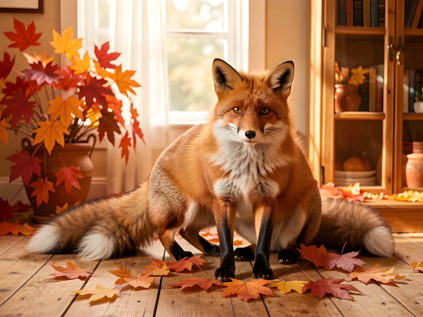 Cozy Autumn Scene