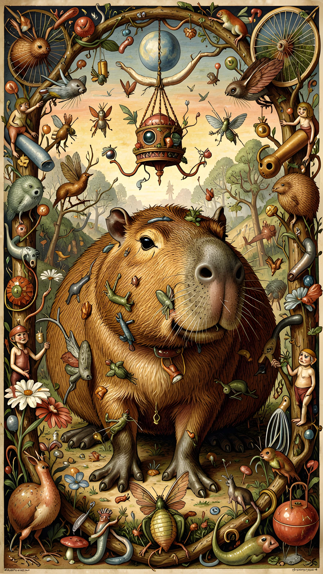Renaissance Rodent Scene