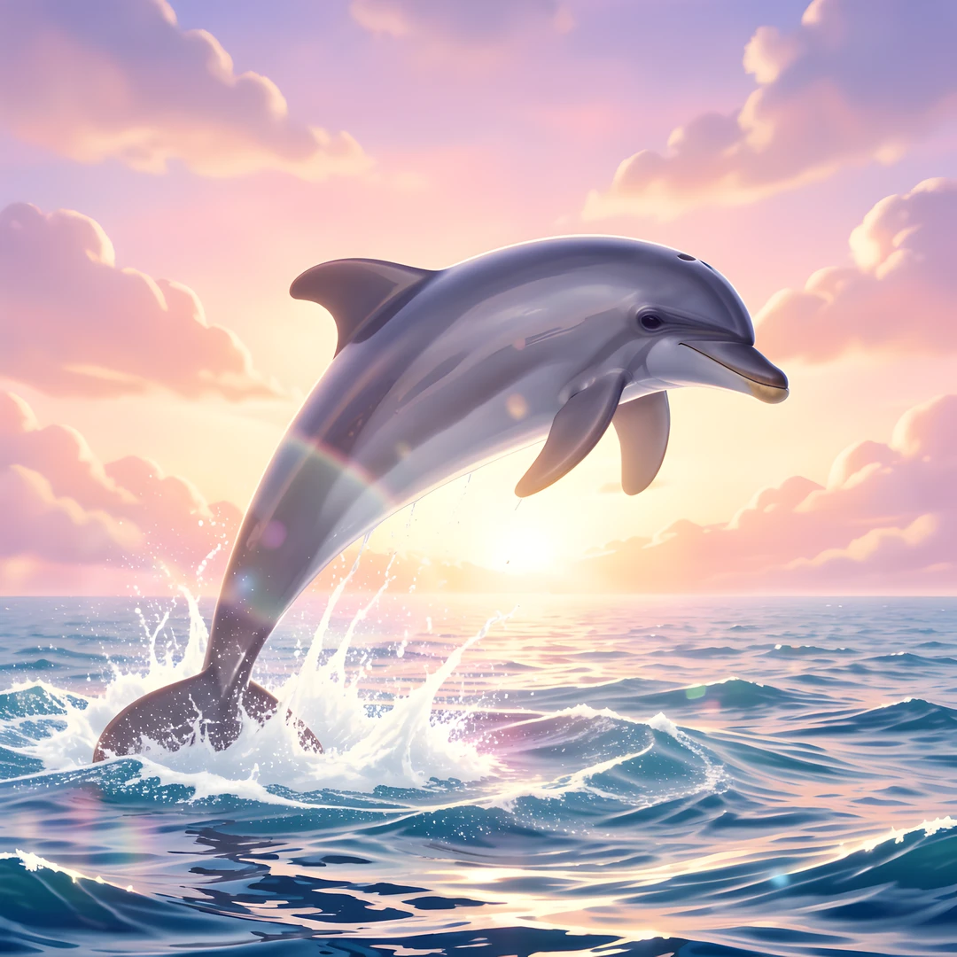 Dolphin Ocean Leap
