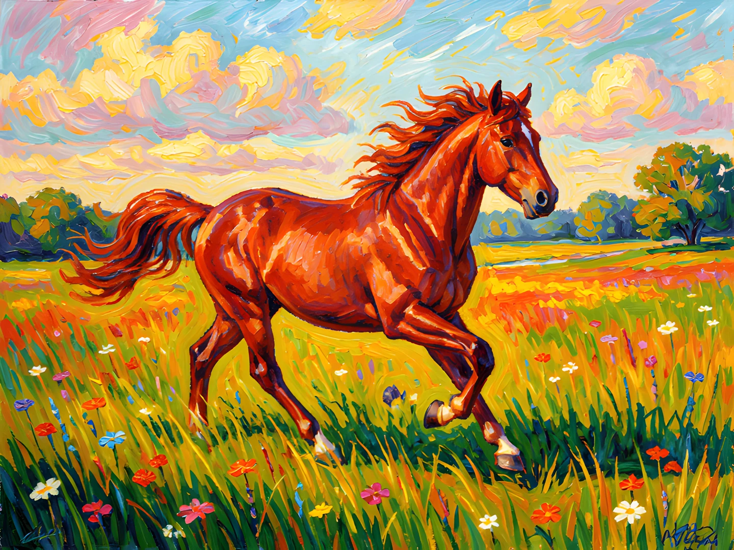 Vibrant Landscape