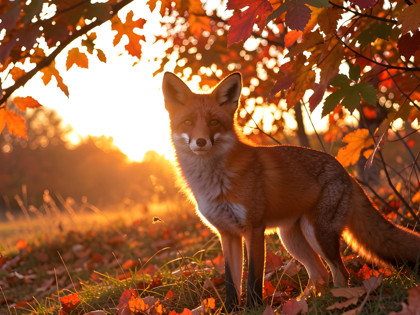 Golden Forest Glow