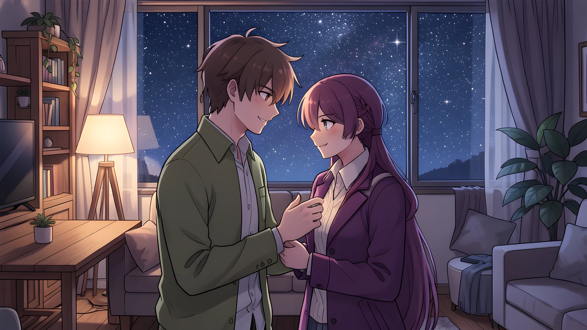 Romantic Evening Sky