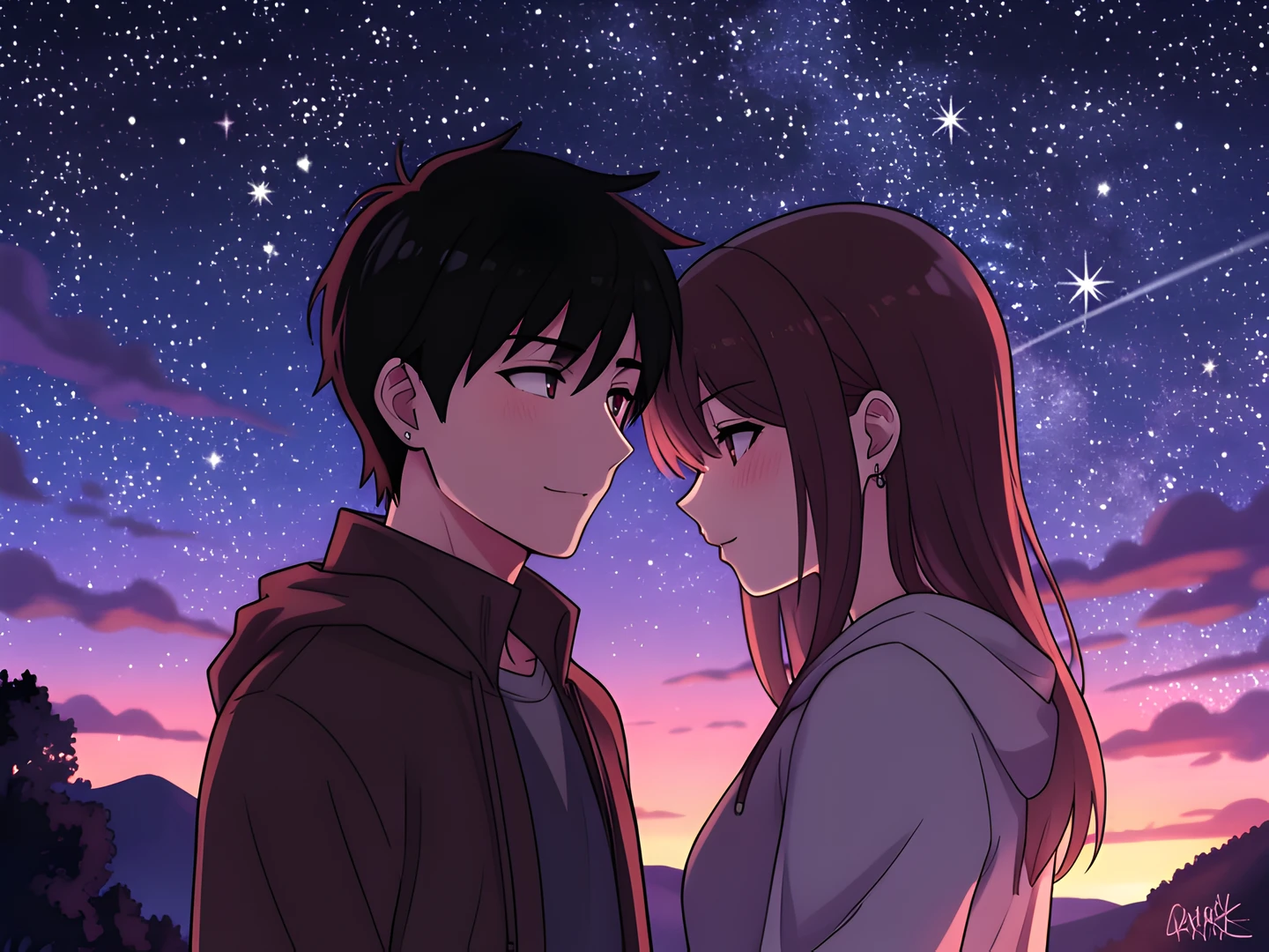Starry Night Sky