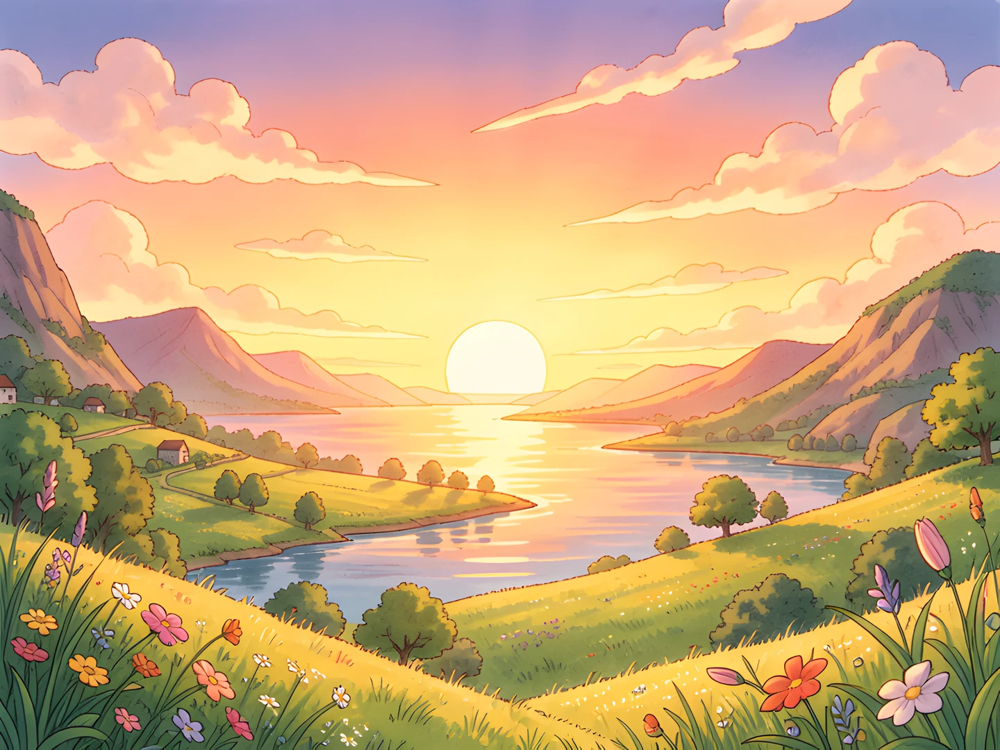 Spirited Away Hills