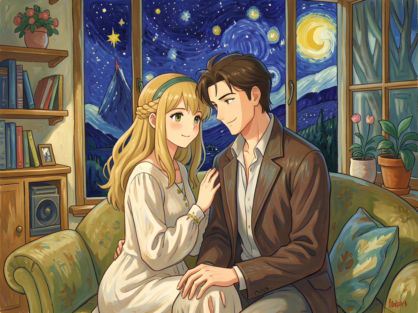 Romantic Night Scene