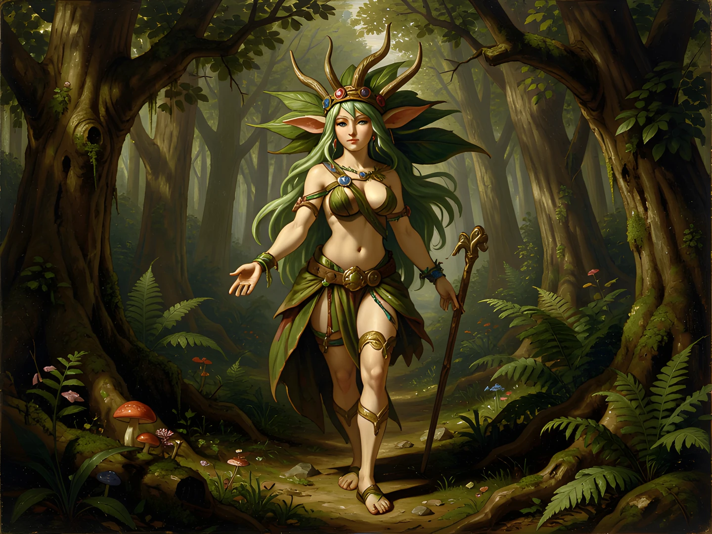 Dark Mystic Forest