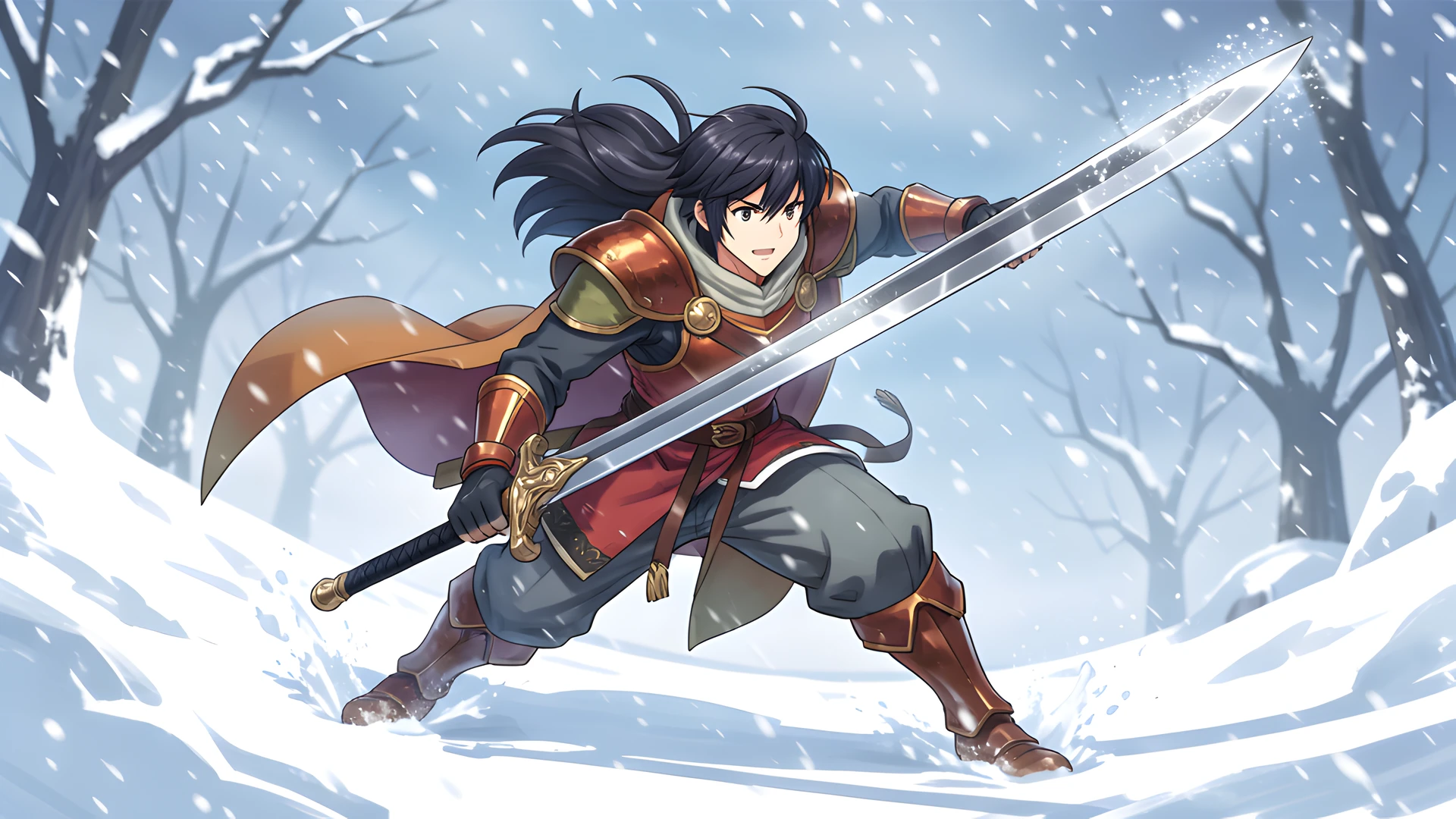 Snowy Sword Fight