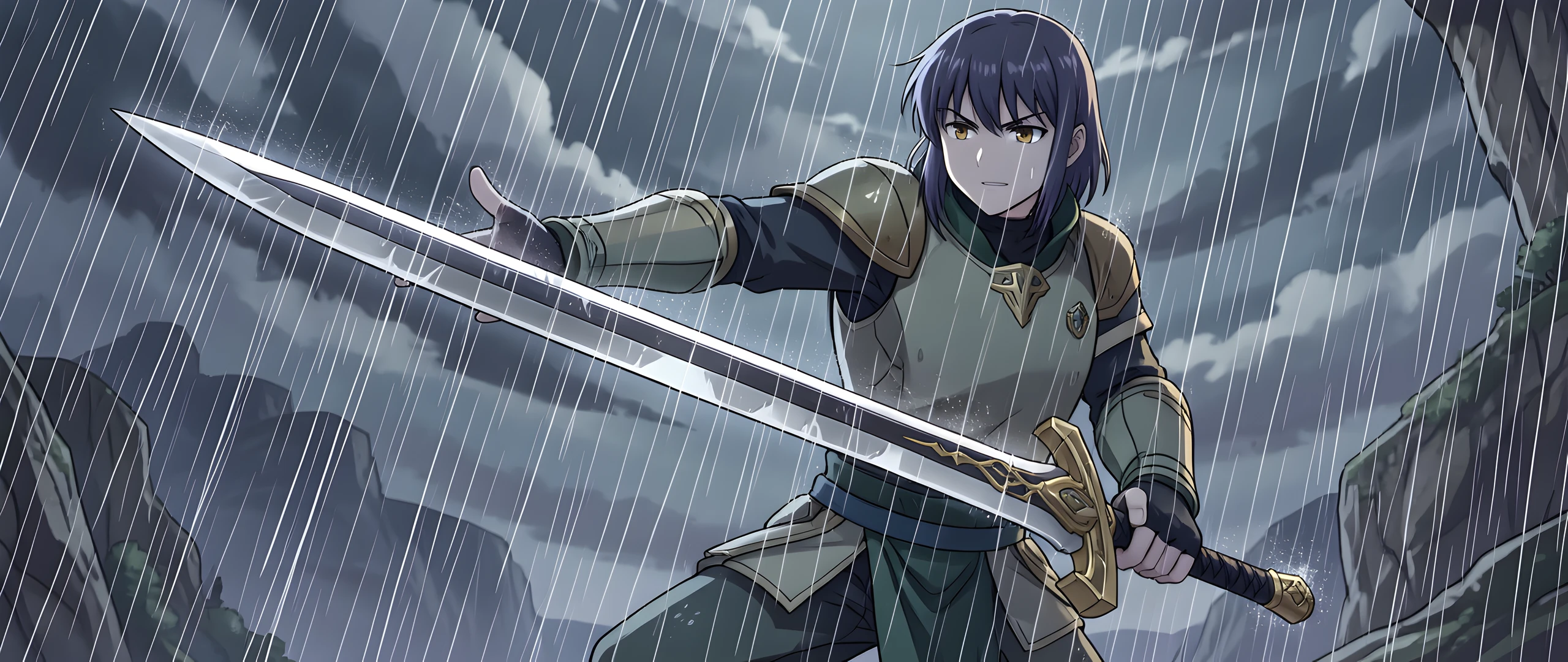 Ninja Rain Warrior