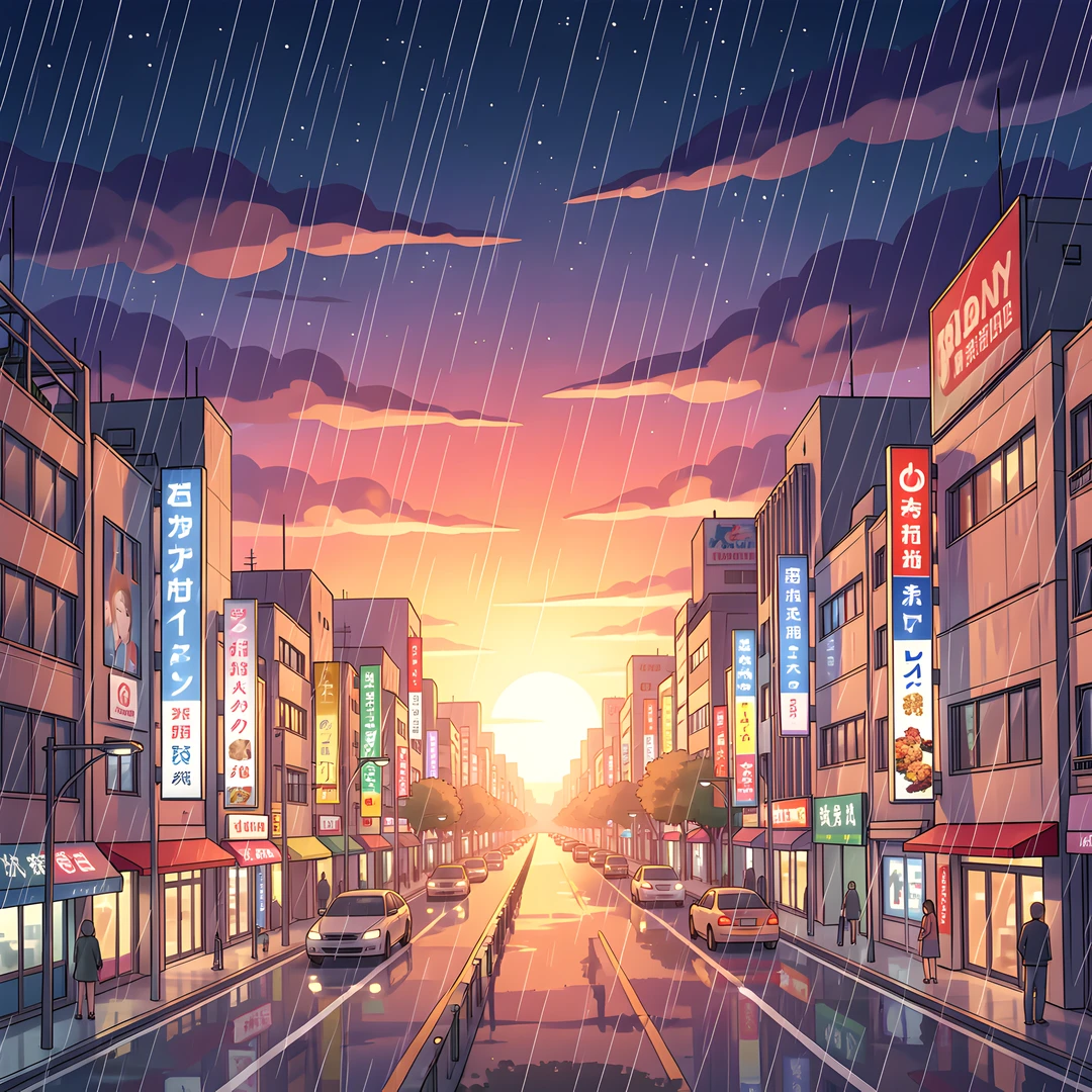 City Night Sky