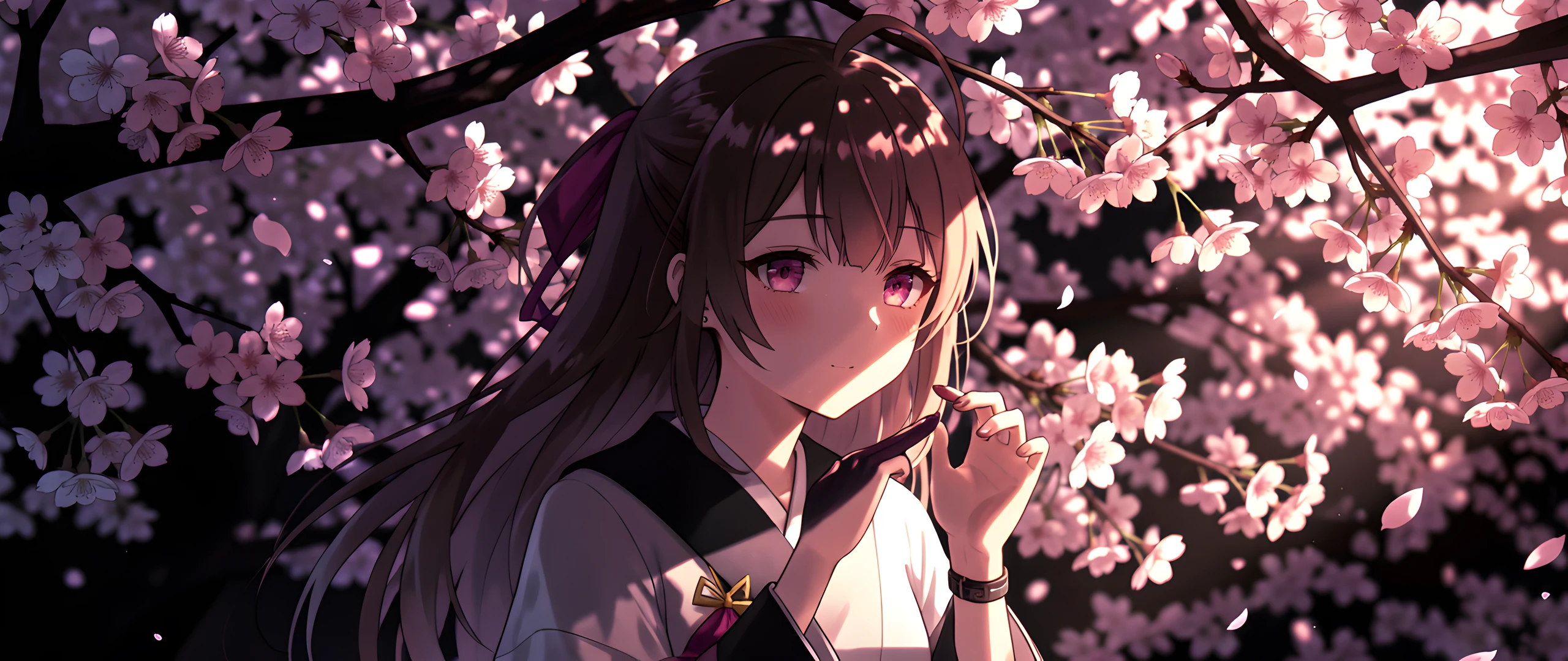 Blooming Sakura Girl