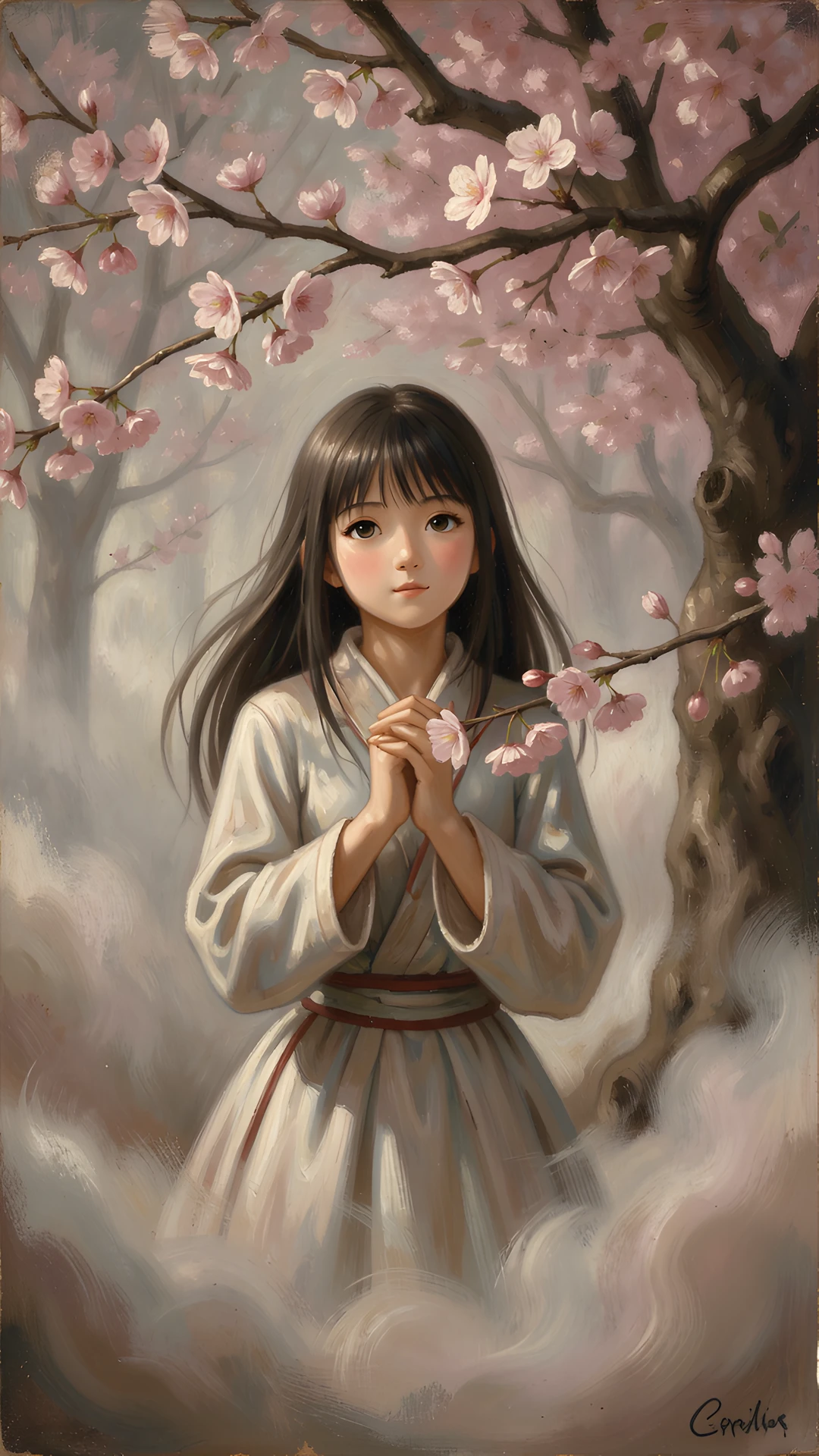 Blooming Cherry Girl