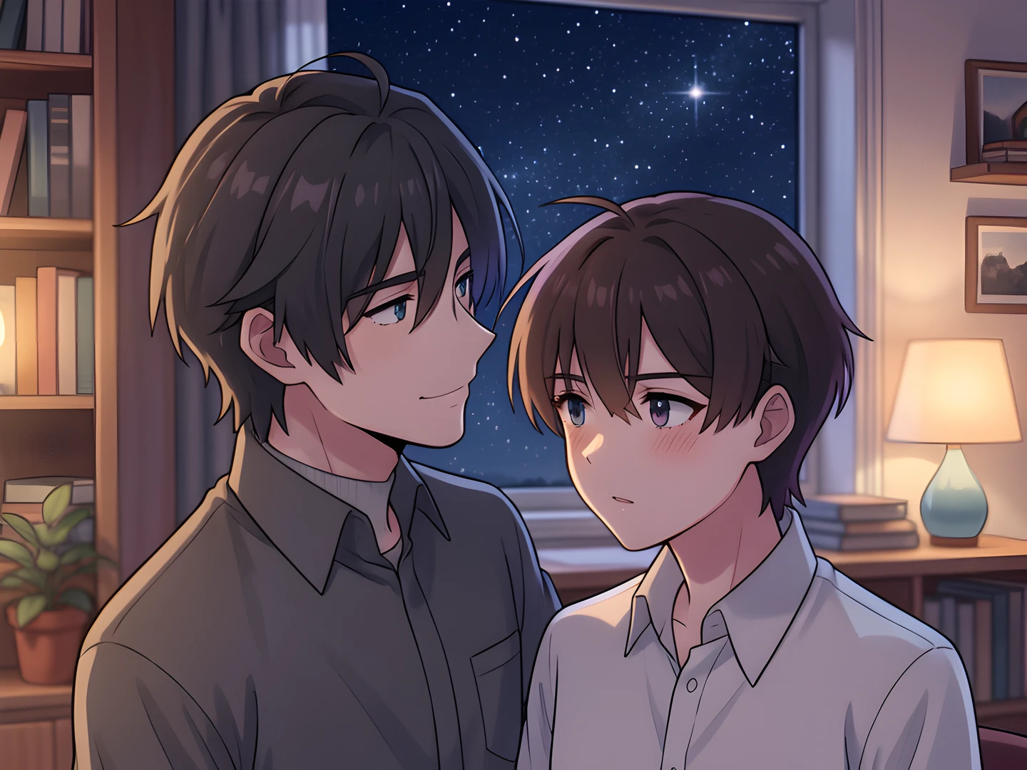 Starry Night Kiss