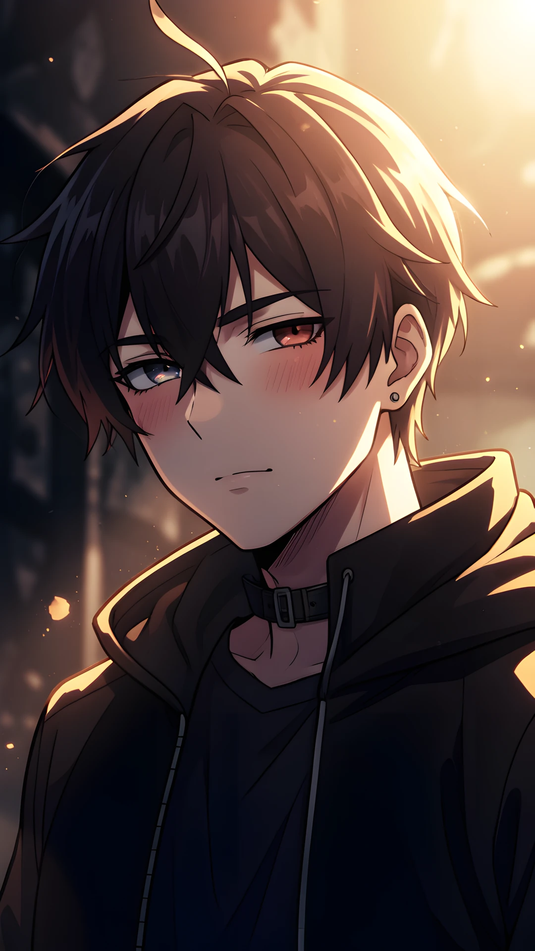 Gloomy School Boy