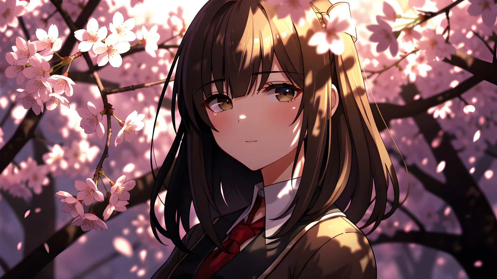 Golden Cherry Blossom