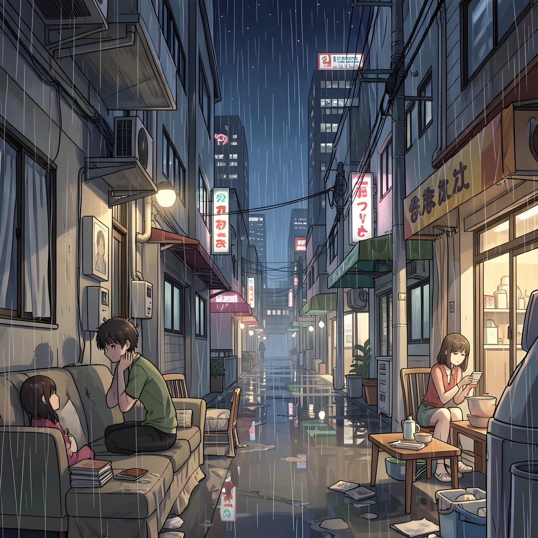 Rainy City Nights