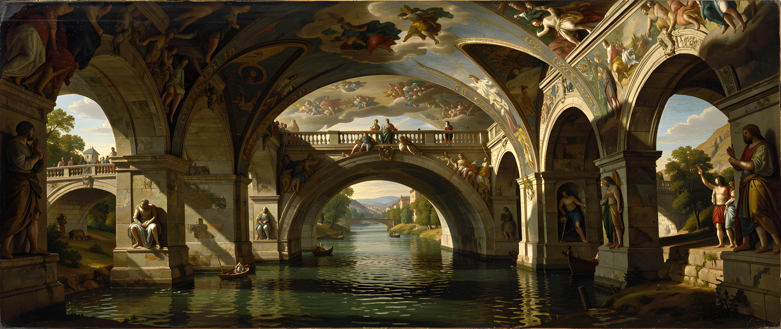 Arched Stone Bridge