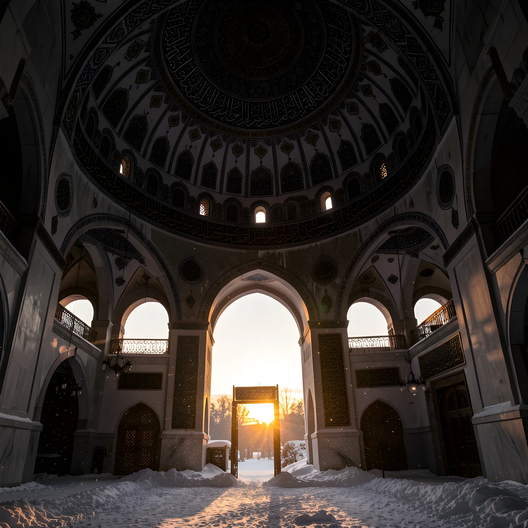 Noir Mosque Dome
