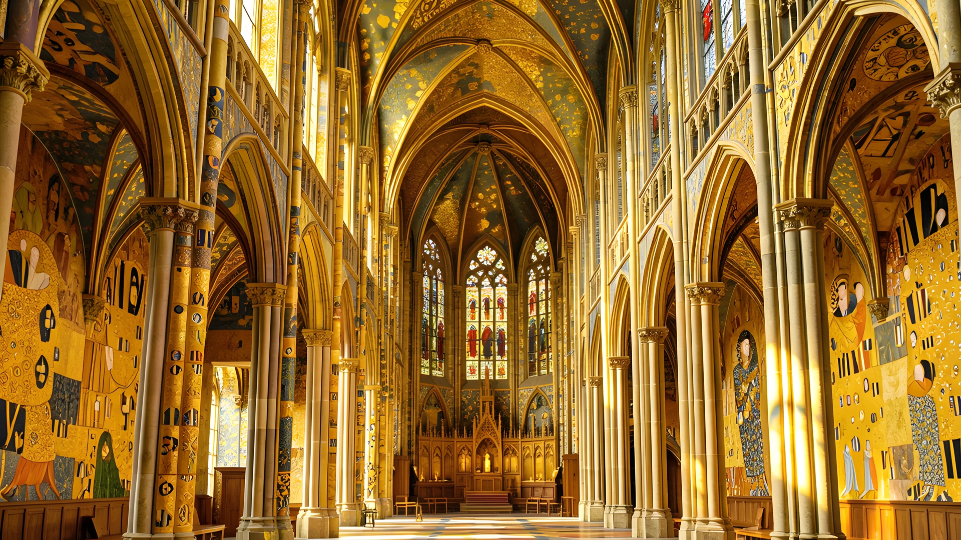Golden Gothic Dome