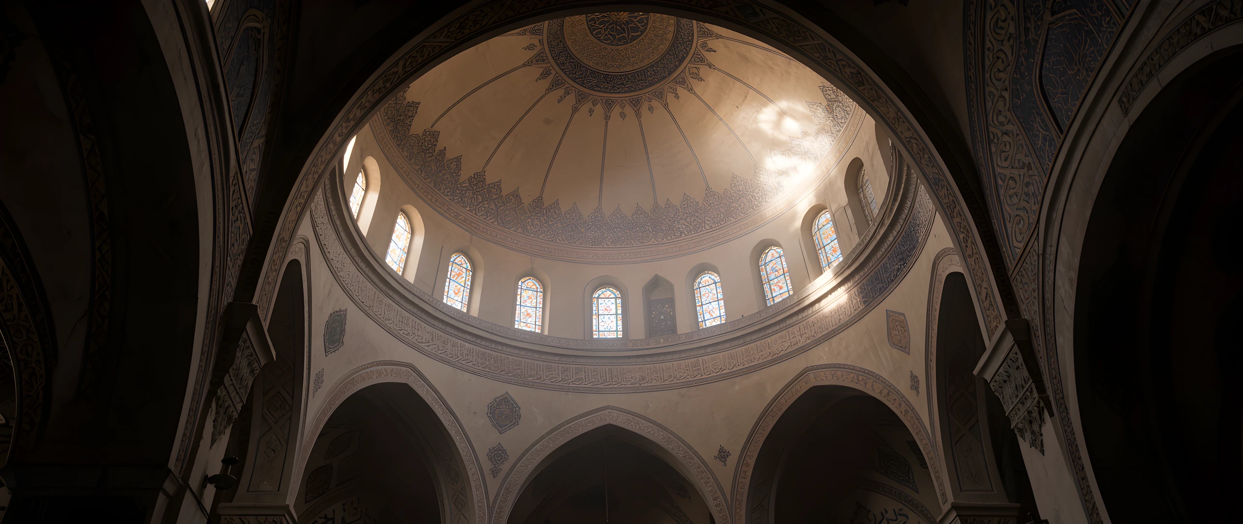 Golden Mosque Interior