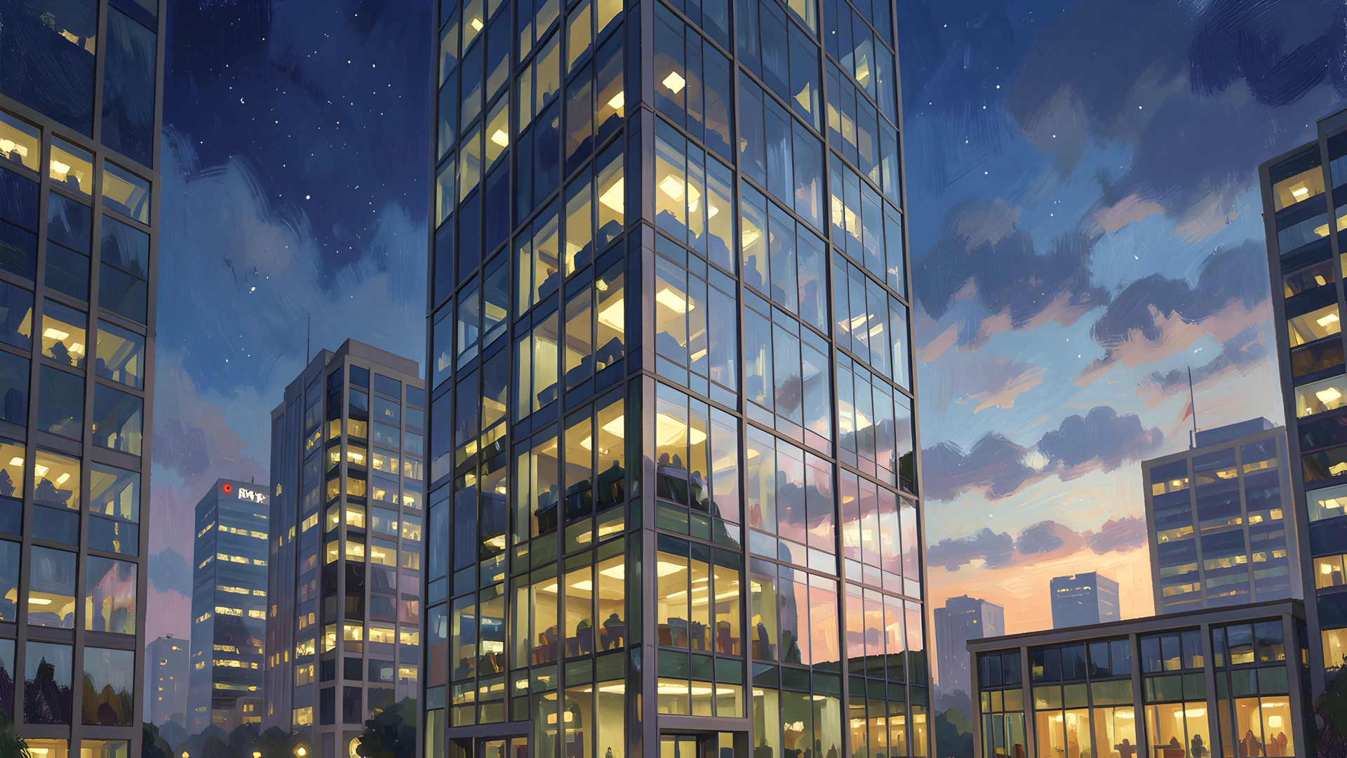 City Street Scene