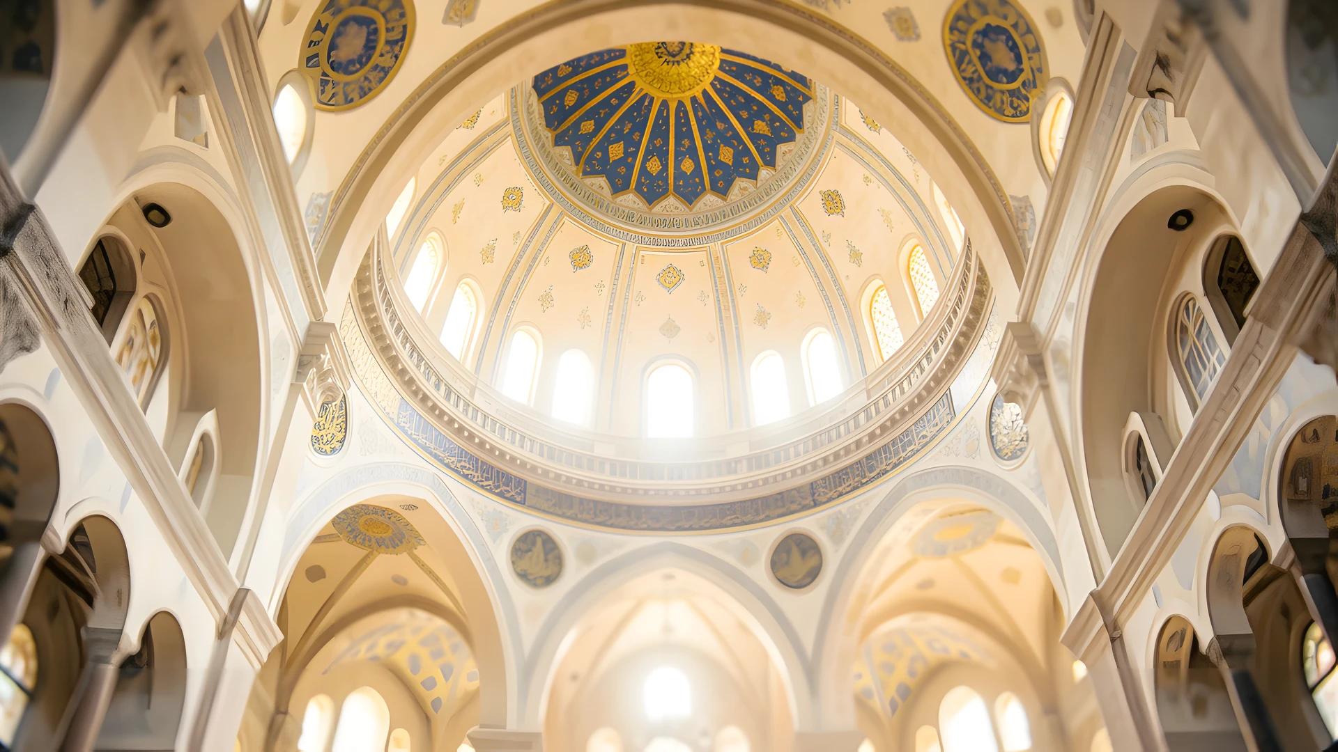 Golden Mosque Interior