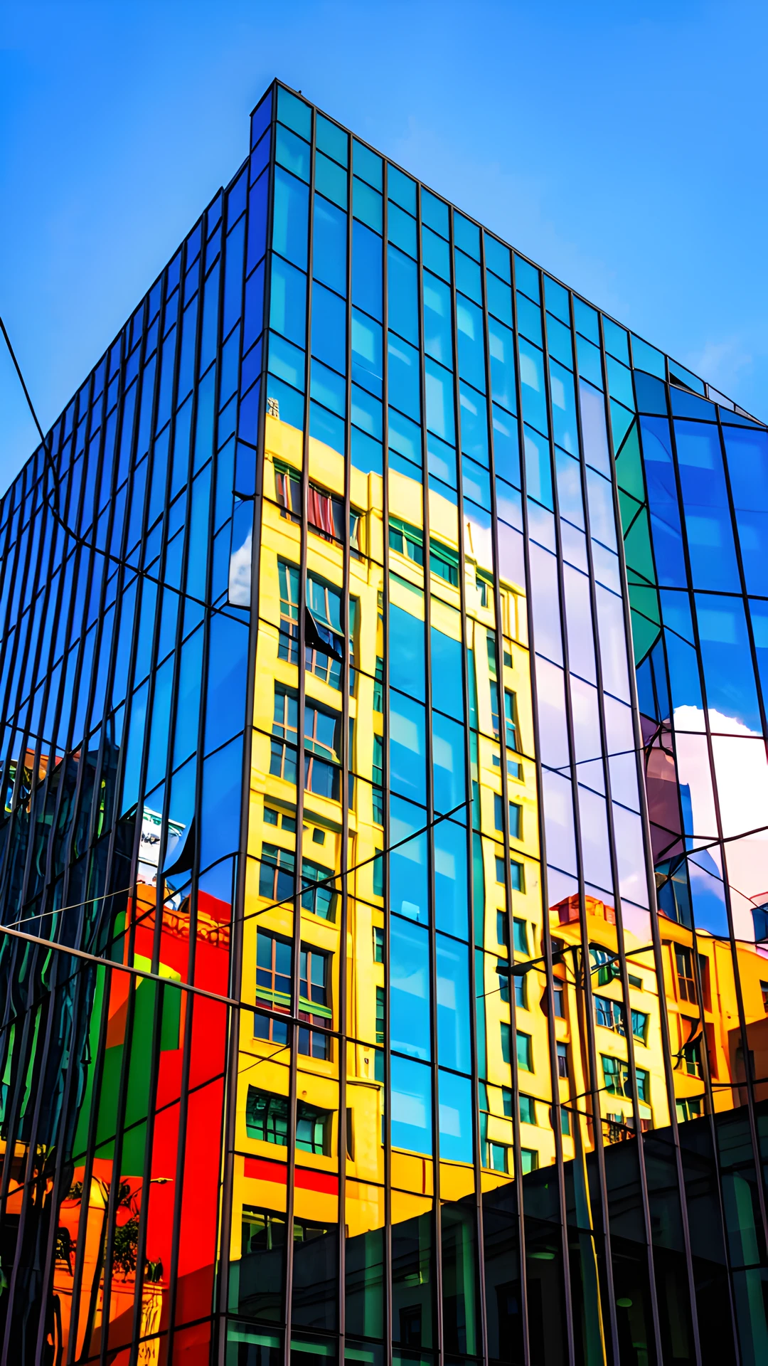 City Skyscraper Reflection