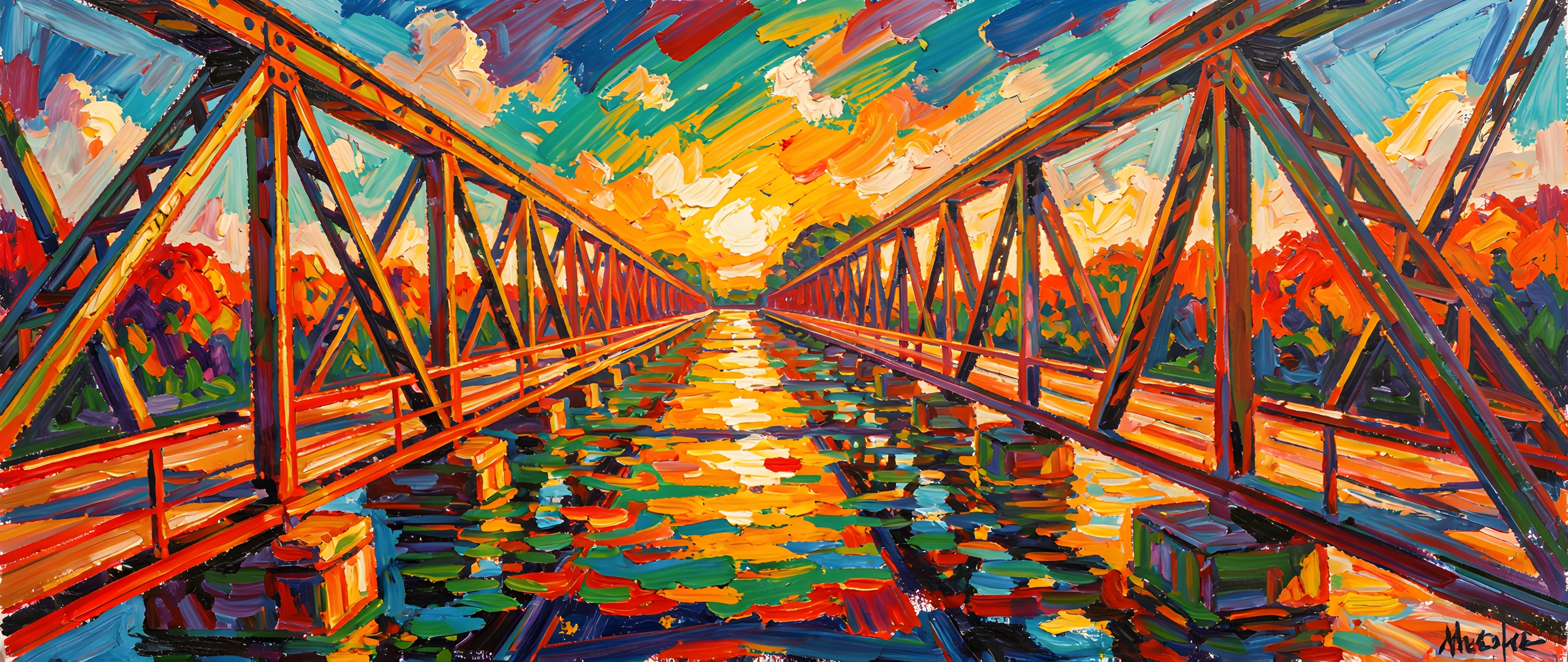 Impressionist Brushstrokes