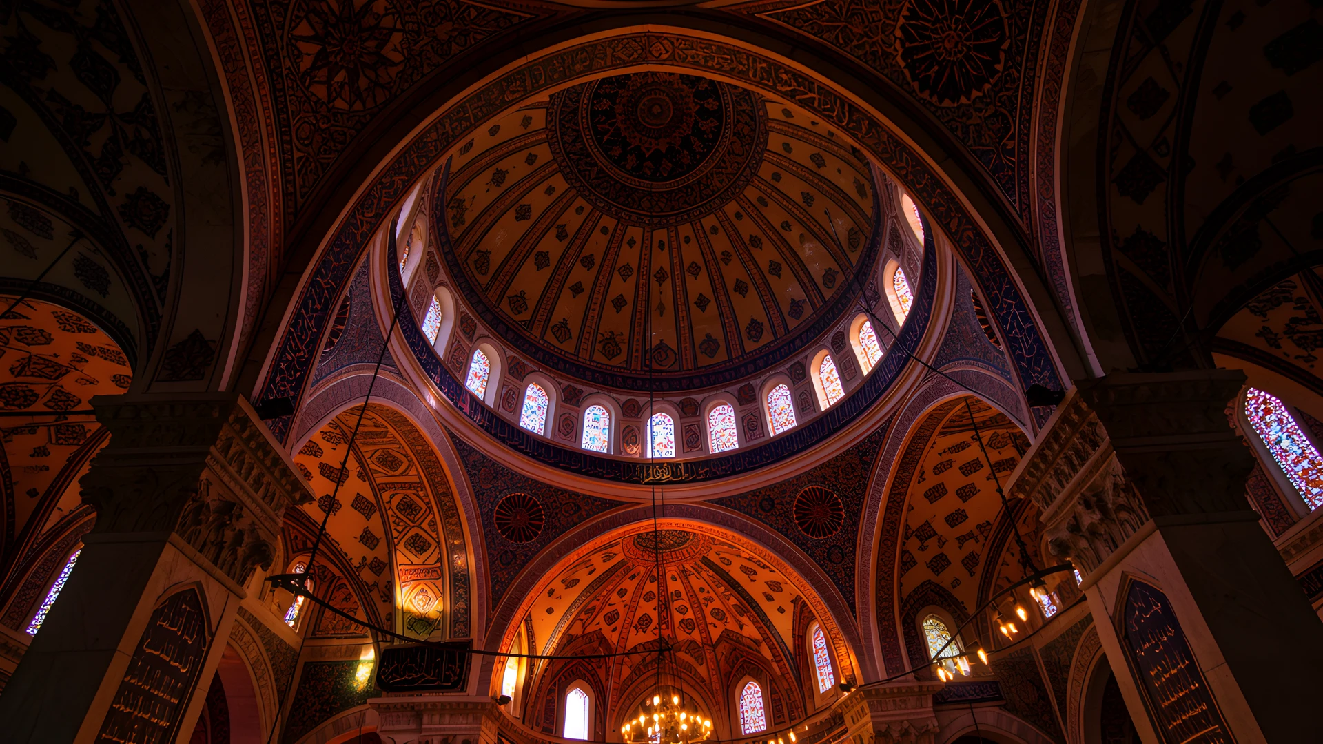 Golden Islamic Dome