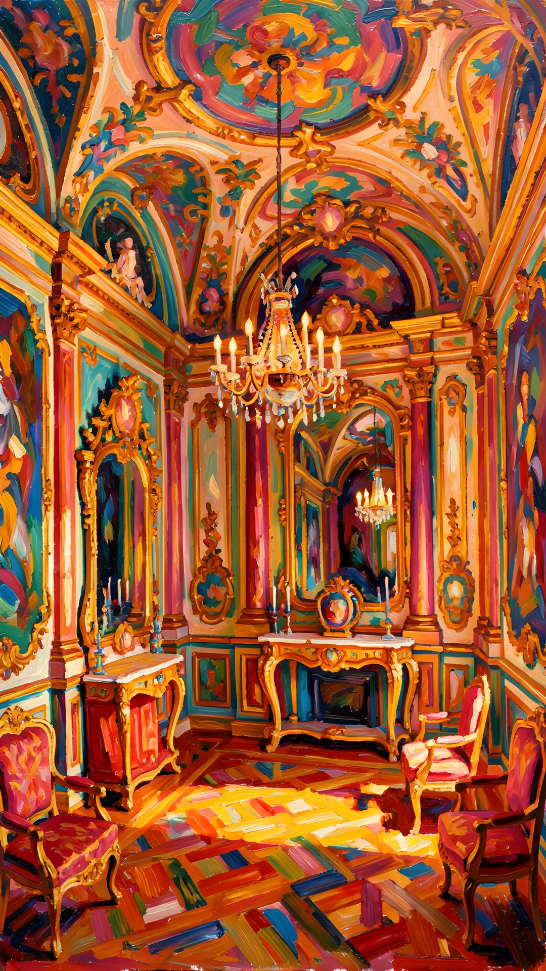 Golden Palace Walls