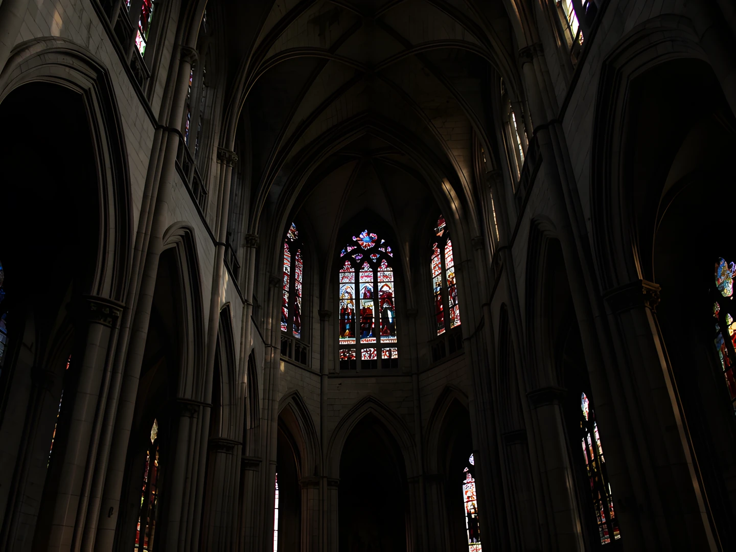 Gothic Church Interior