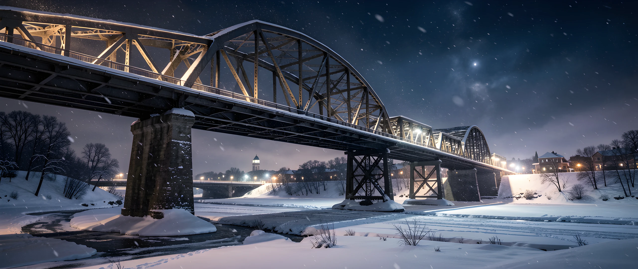 Frozen Bridge Nights
