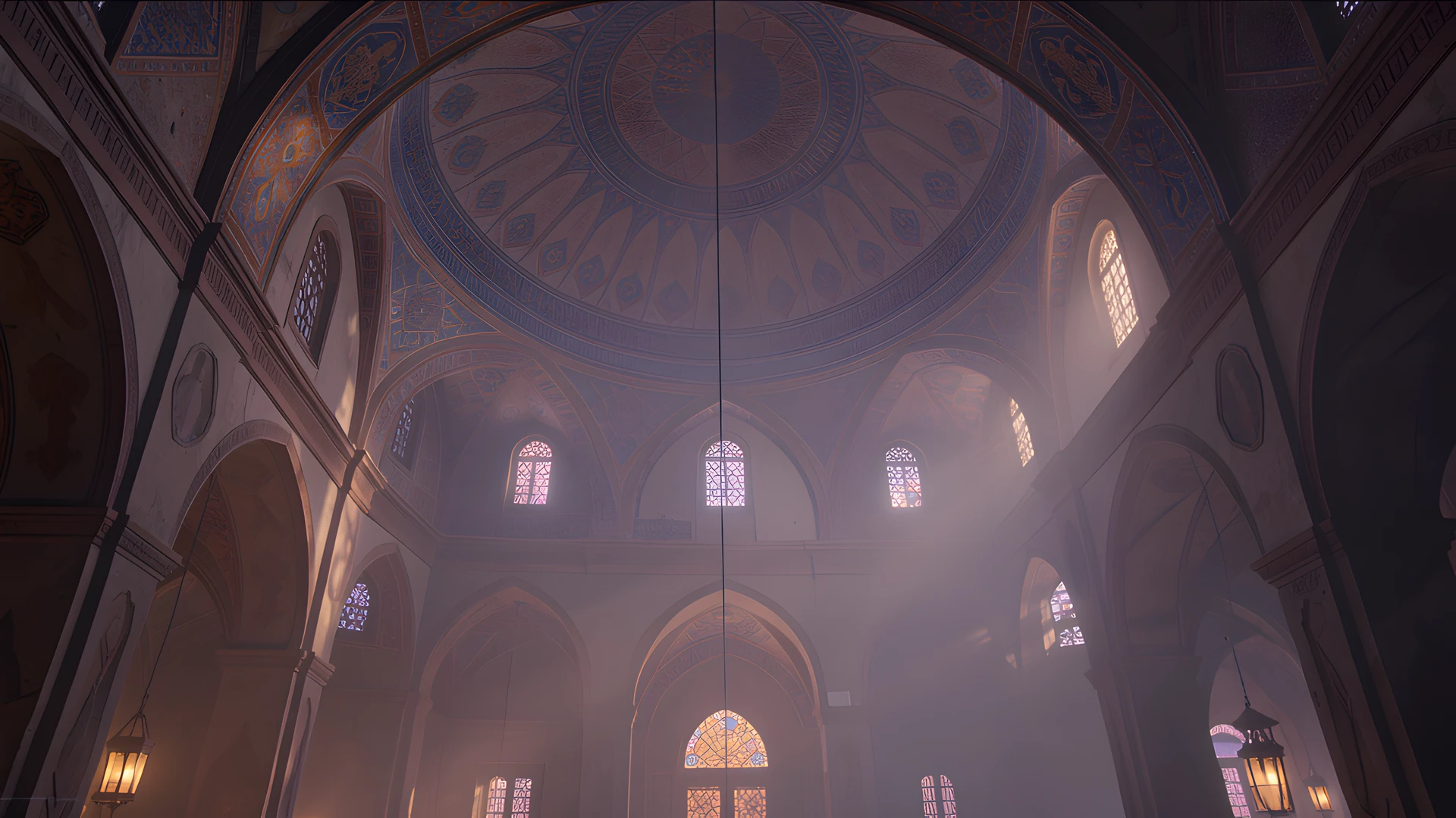Misty Mosque Dome