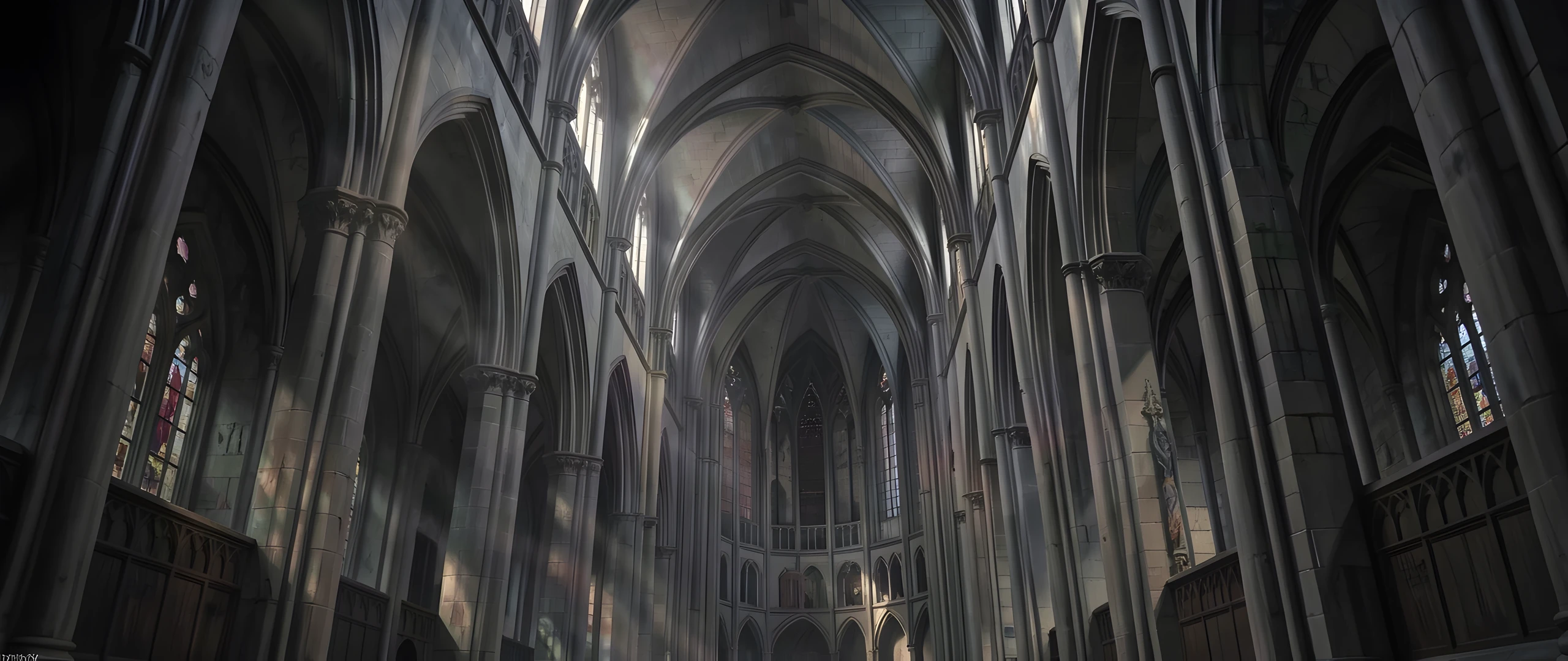 Gothic Cathedral Dark