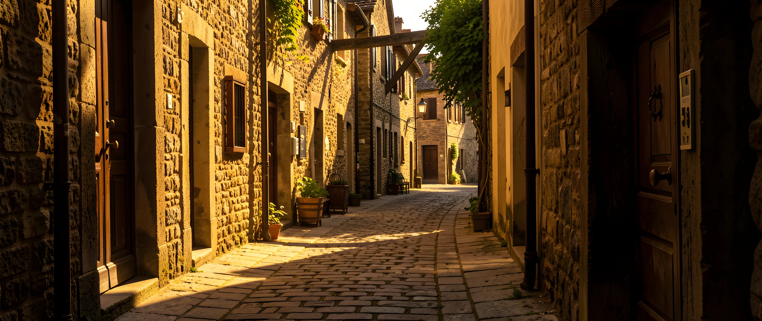 Golden European Alley