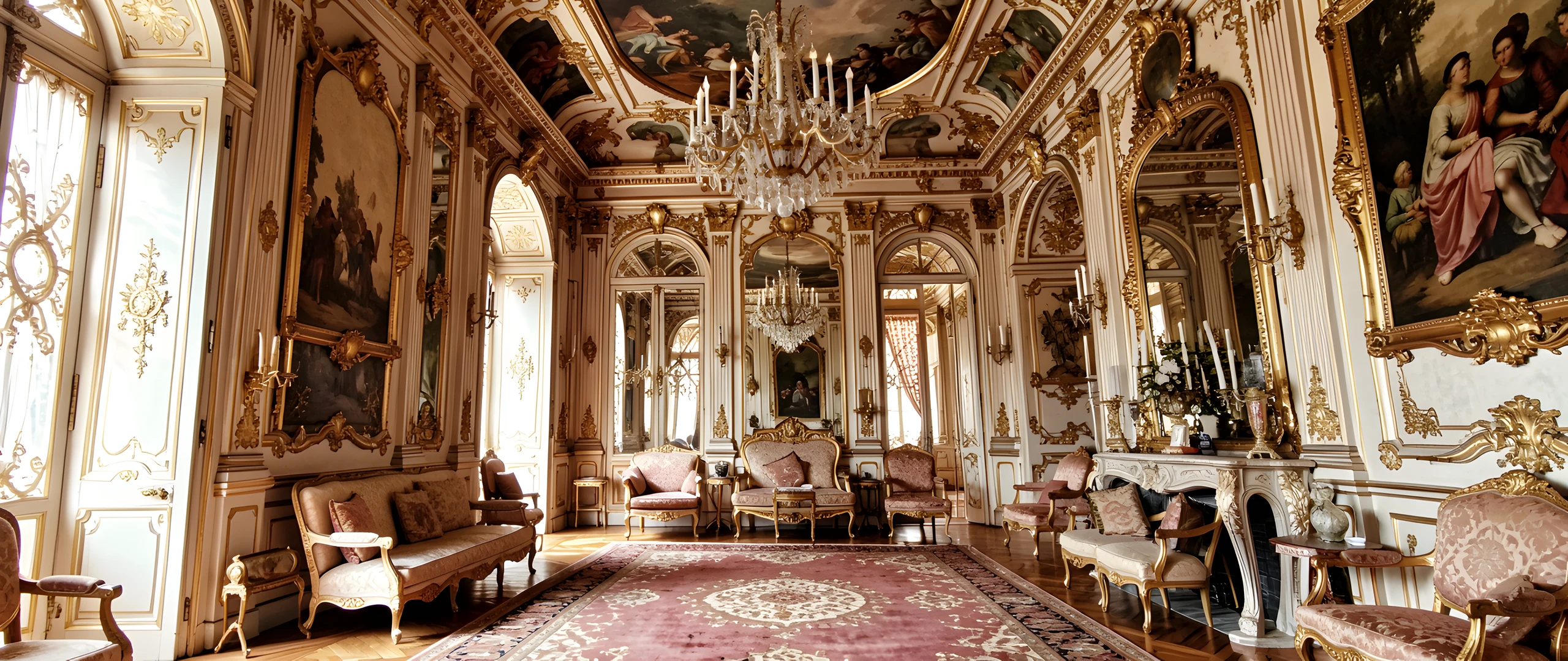 Golden Palace Walls