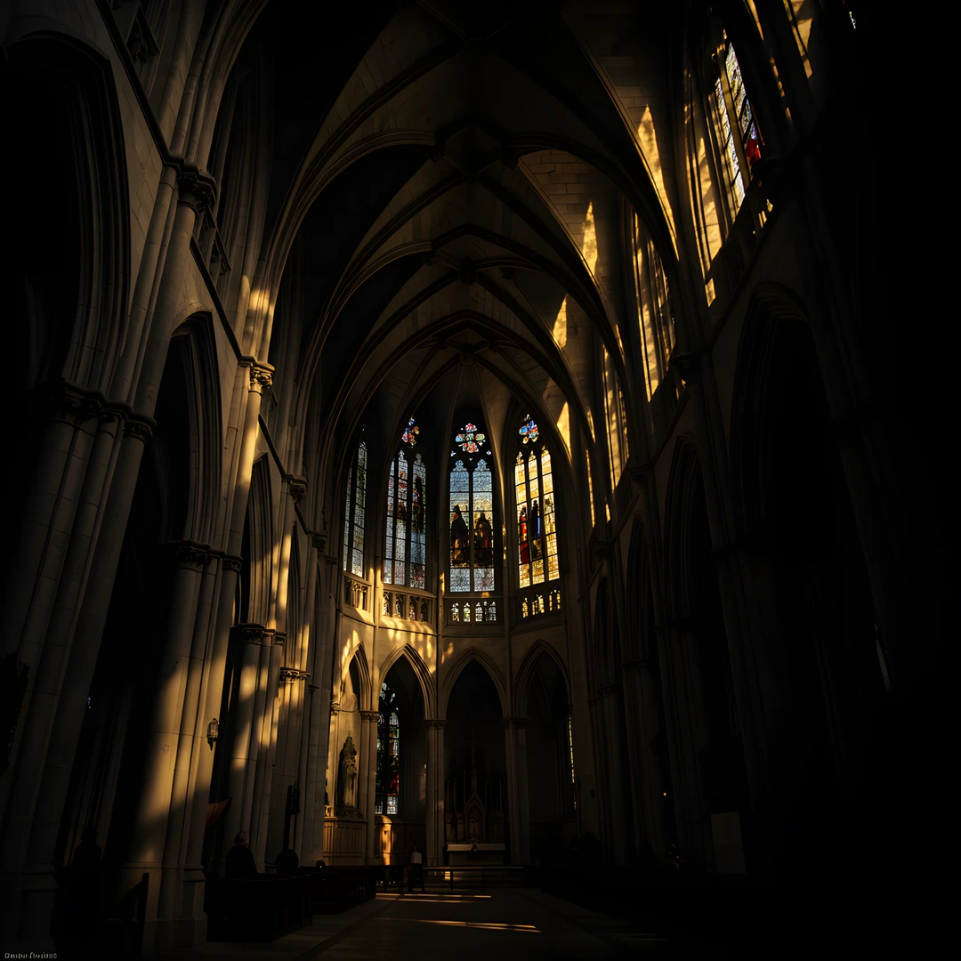 Golden Gothic Night