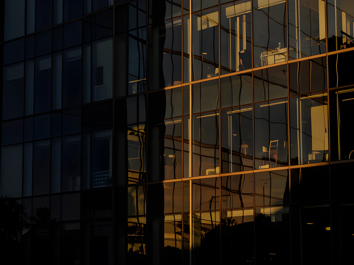Golden Cityscape